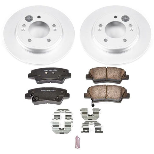 Power Stop Z17 Evolution Plus GEOMET Coated Brake Kits CRK7904