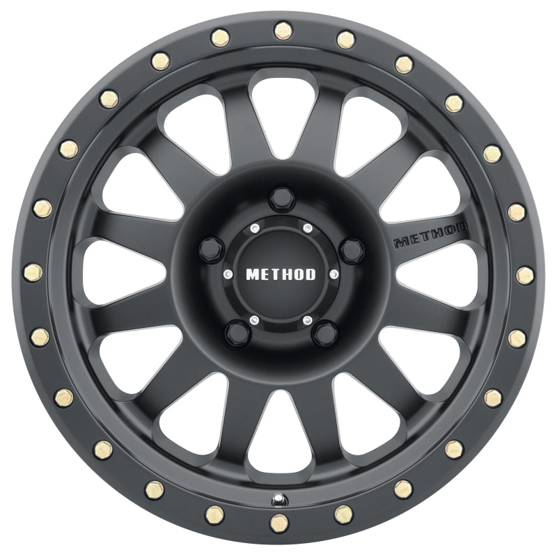 Method Race Wheels MR304 Double Standard Matte Black Wheels MR30458012524N