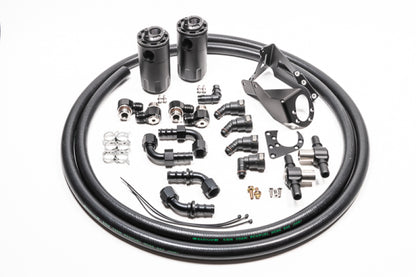 Radium Engineering Dual Catch Can Kit Nissan R32 Skyline GT-R Fluid Lock 20-0590-FL
