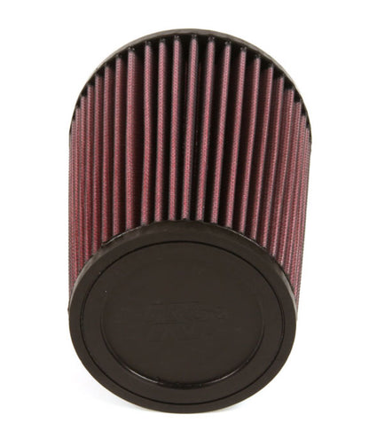 K&N Filter Universal Rubber Filter 4 inch Flange 5 3/8 inch Base 4 3/8 inch Top 7 inch Height RU-2590