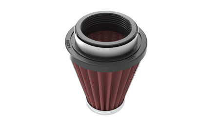K&N Universal Chrome Filter 2.063in Flange ID x 3.5in Base OD x 2in Top OD x 4in H RC-1200