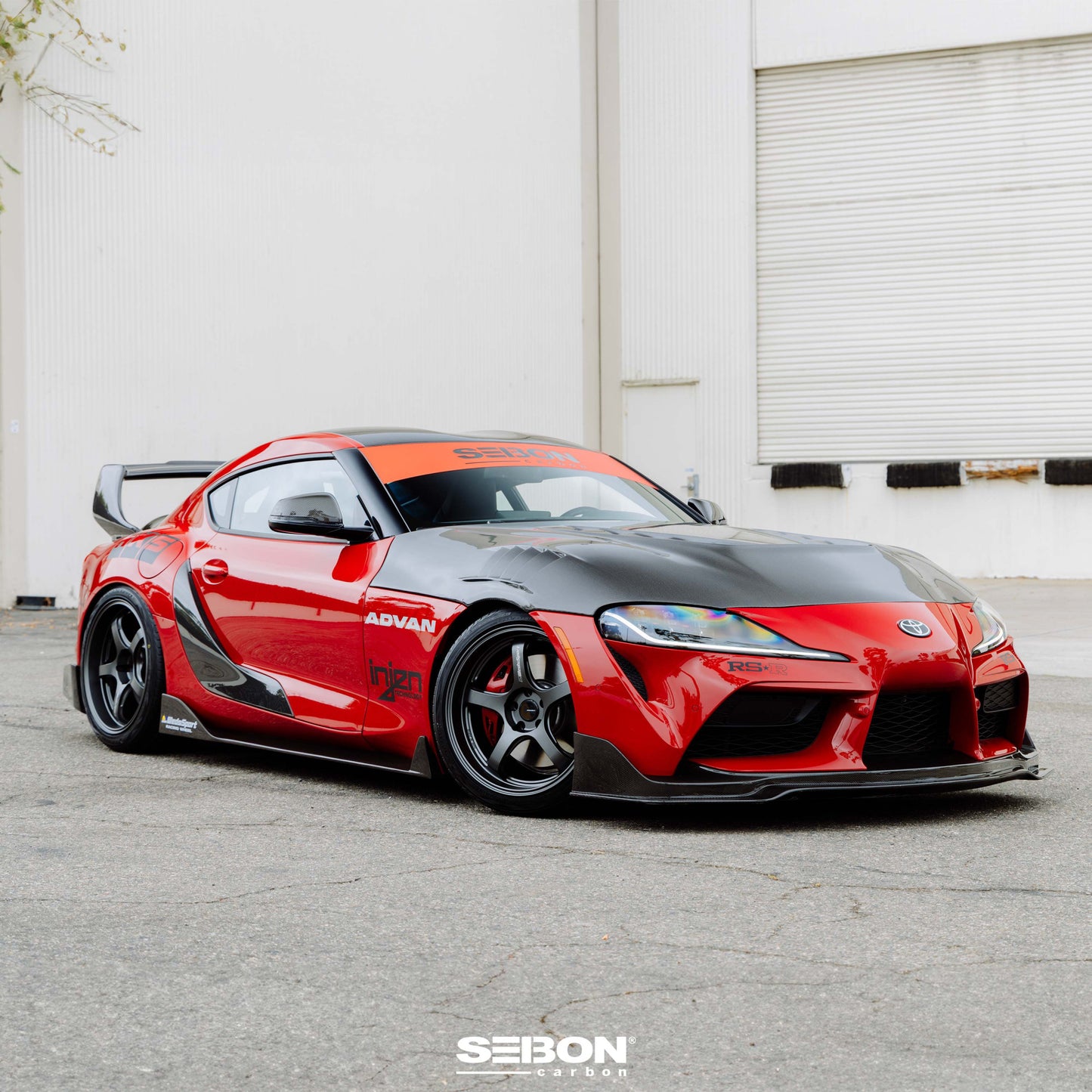 Seibon 2020 Toyota GR Supra OEM-Style Carbon Fiber Door Garnish DG20TYSUP-OE