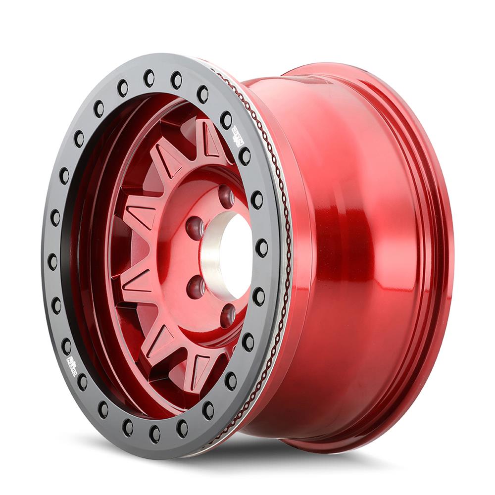 Dirty Life Wheels 9302 Roadkill Race Series Crimson Candy Red Wheels 9302-7973R14