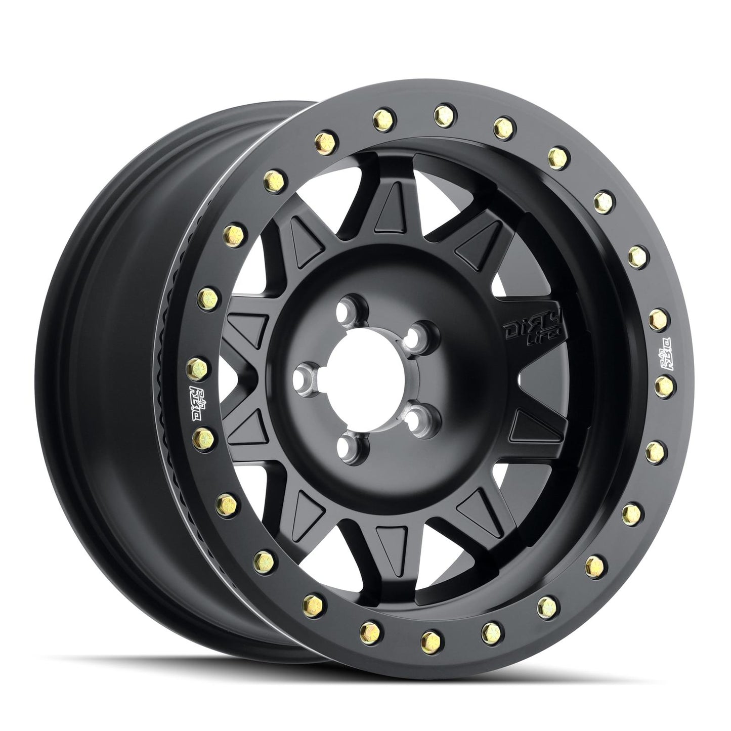 Dirty Life Wheels 9302 Roadkill Race Series Matte Black Wheels 9302-7970MB14