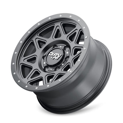 Dirty Life Wheels 9305 Theory Series Matte Black Wheels 9305-7973MB