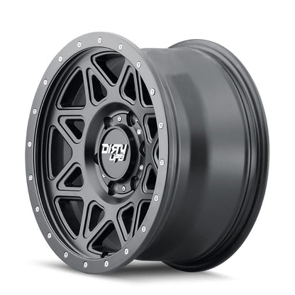 Dirty Life Wheels 9305 Theory Series Matte Black Wheels 9305-2973MB