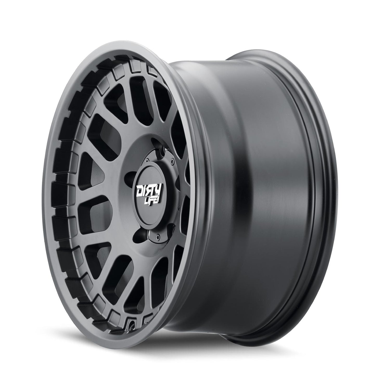 Dirty Life Wheels 9306 Mesa Street Series Matte Black Wheels 9306-7973MB12