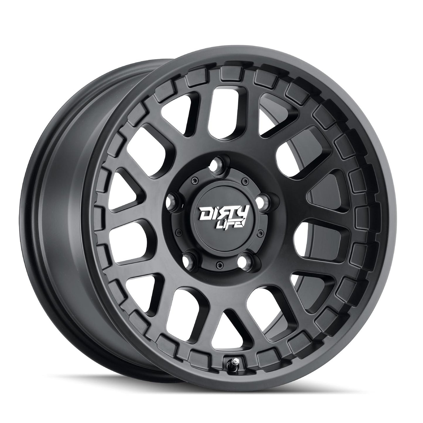 Dirty Life Wheels 9306 Mesa Street Series Matte Black Wheels 9306-7936MB0