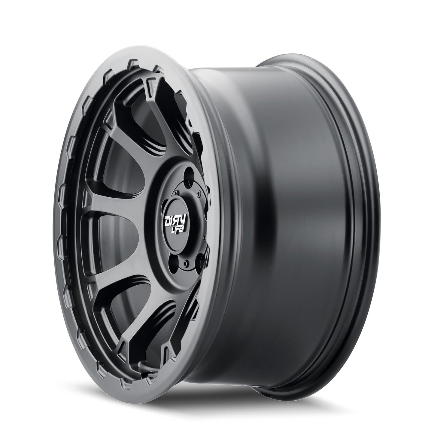 Dirty Life Wheels 9307 Drifter Series Matte Black Wheels 9307-7873MB