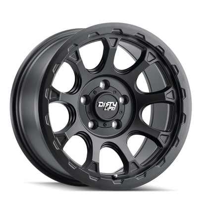 Dirty Life Wheels 9307 Drifter Series Matte Black Wheels 9307-7873MB