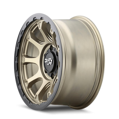 Dirty Life Wheels 9307 Drifter Series Matte Gold Wheels 9307-7883MGD