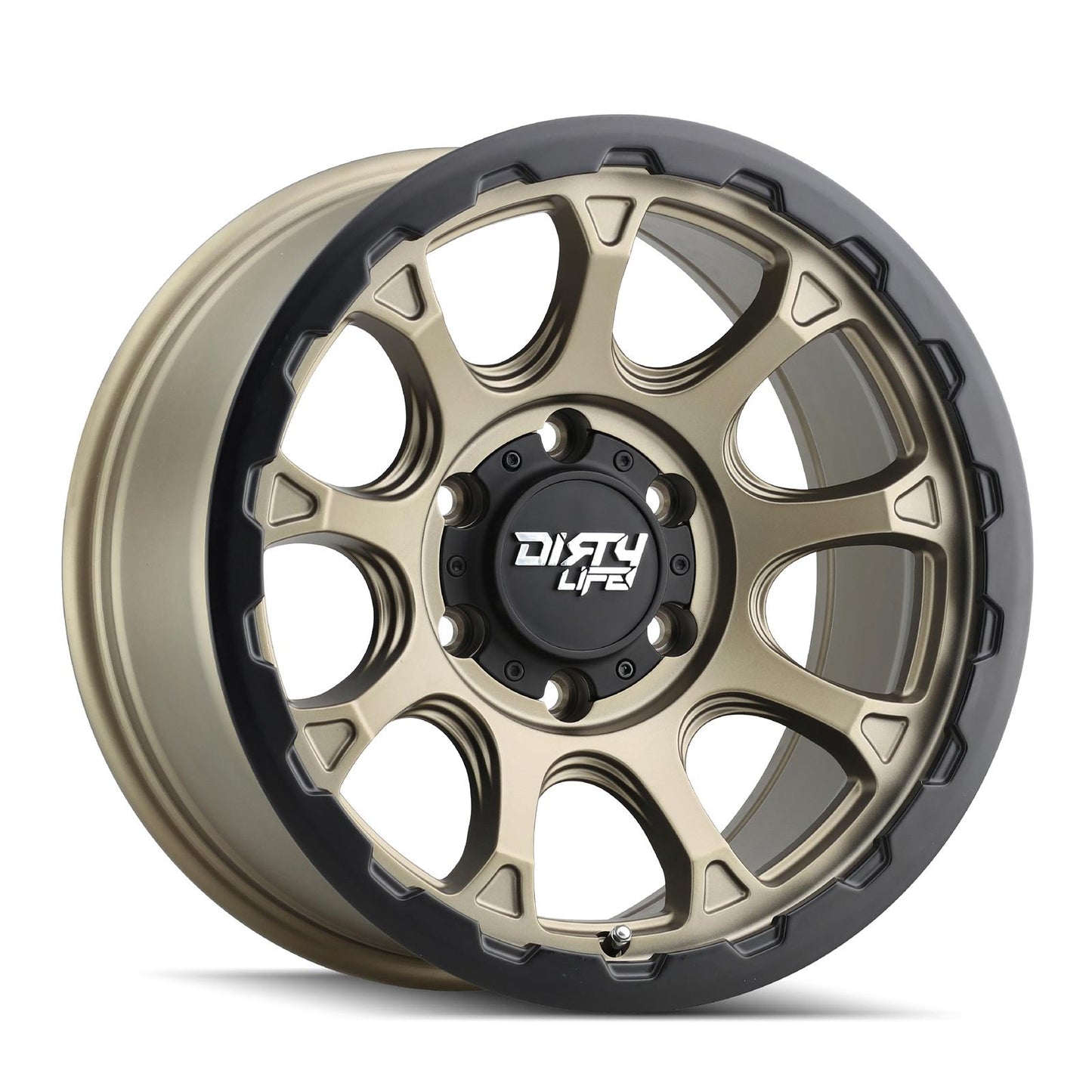 Dirty Life Wheels 9307 Drifter Series Matte Gold Wheels 9307-7883MGD