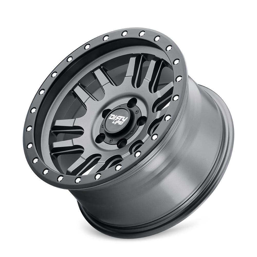Dirty Life Wheels 9309 Canyon Pro Street Series Satin Graphite Wheels 9309-7983MGT0