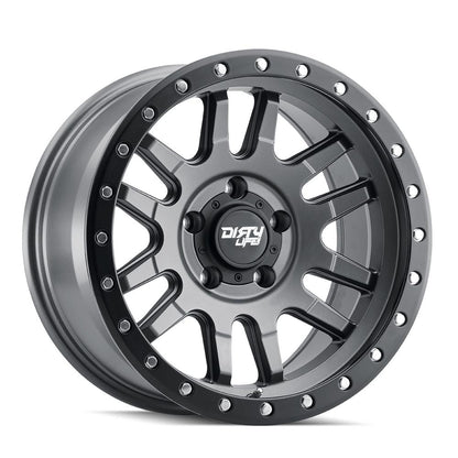 Dirty Life Wheels 9309 Canyon Pro Street Series Satin Graphite Wheels 9309-7983MGT0