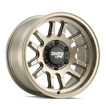 Dirty Life Wheels 9310 Canyon Street Series Satin Gold Wheels 9310-7936MGD0