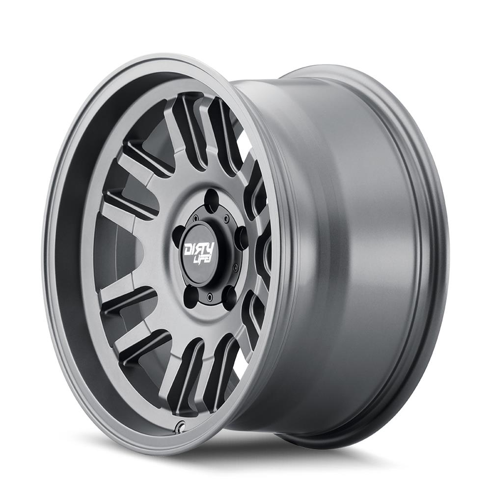Dirty Life Wheels 9310 Canyon Street Series Satin Graphite Wheels 9310-7936MGT0