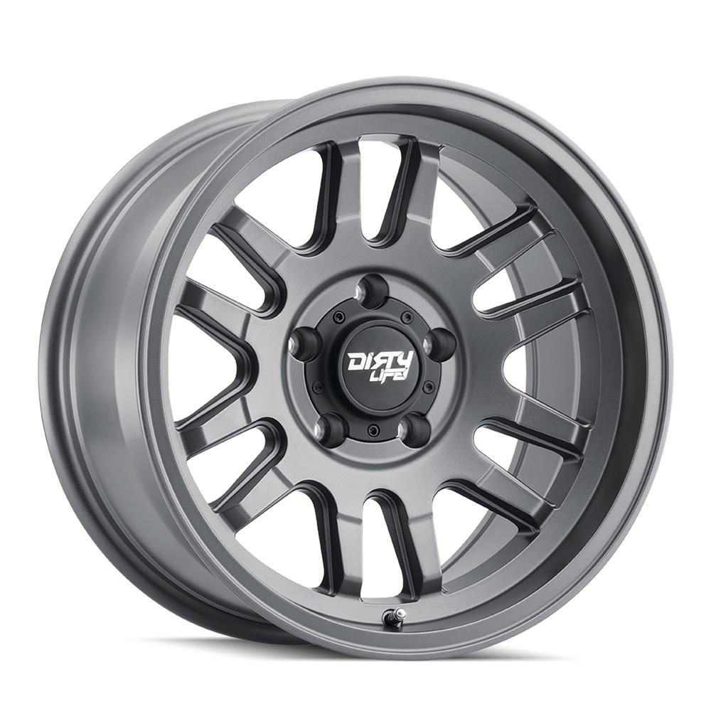 Dirty Life Wheels 9310 Canyon Street Series Satin Graphite Wheels 9310-7936MGT0