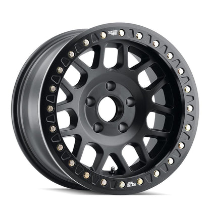 Dirty Life Wheels 9312 Mesa Race Series Matte Black Beadlock Wheels 9312-7983MB12