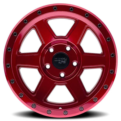 Dirty Life Wheels 9315 Compound Series Crimson Candy Red Wheels 9315-7983R38