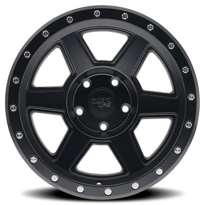 Dirty Life Wheels 9315 Compound Series Matte Black Wheels 9315-7973MB12