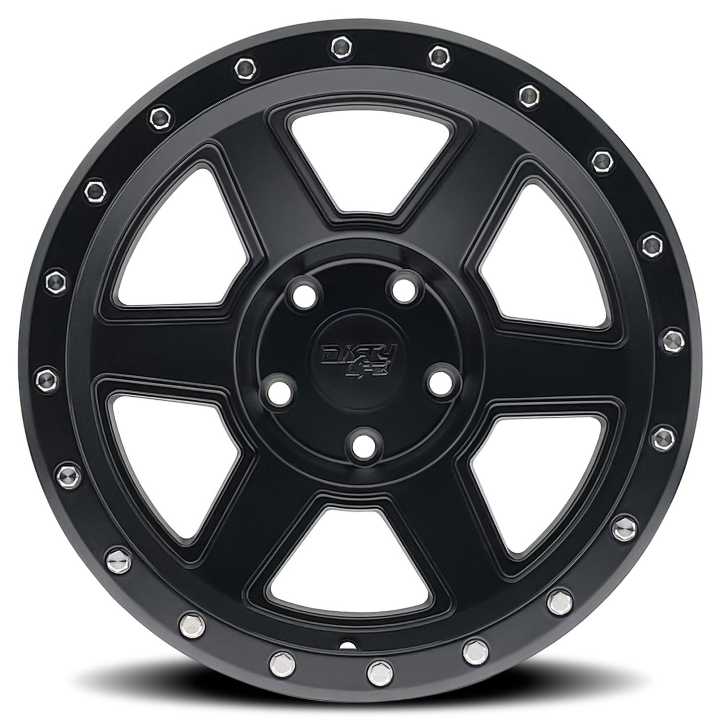 Dirty Life Wheels 9315 Compound Series Matte Black Wheels 9315-7973MB38