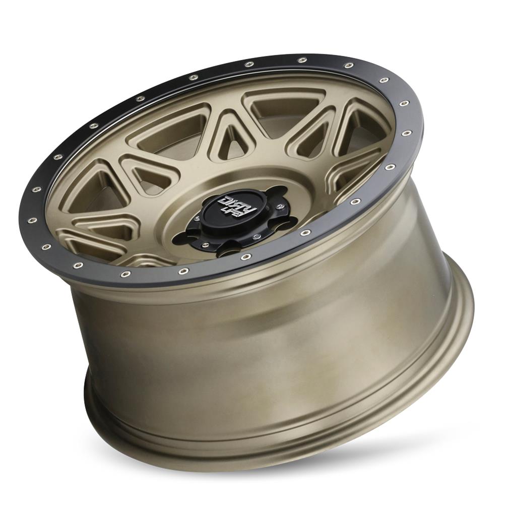 Dirty Life Wheels 9305 Theory Series Matte Gold Wheels 9305-2936MGD