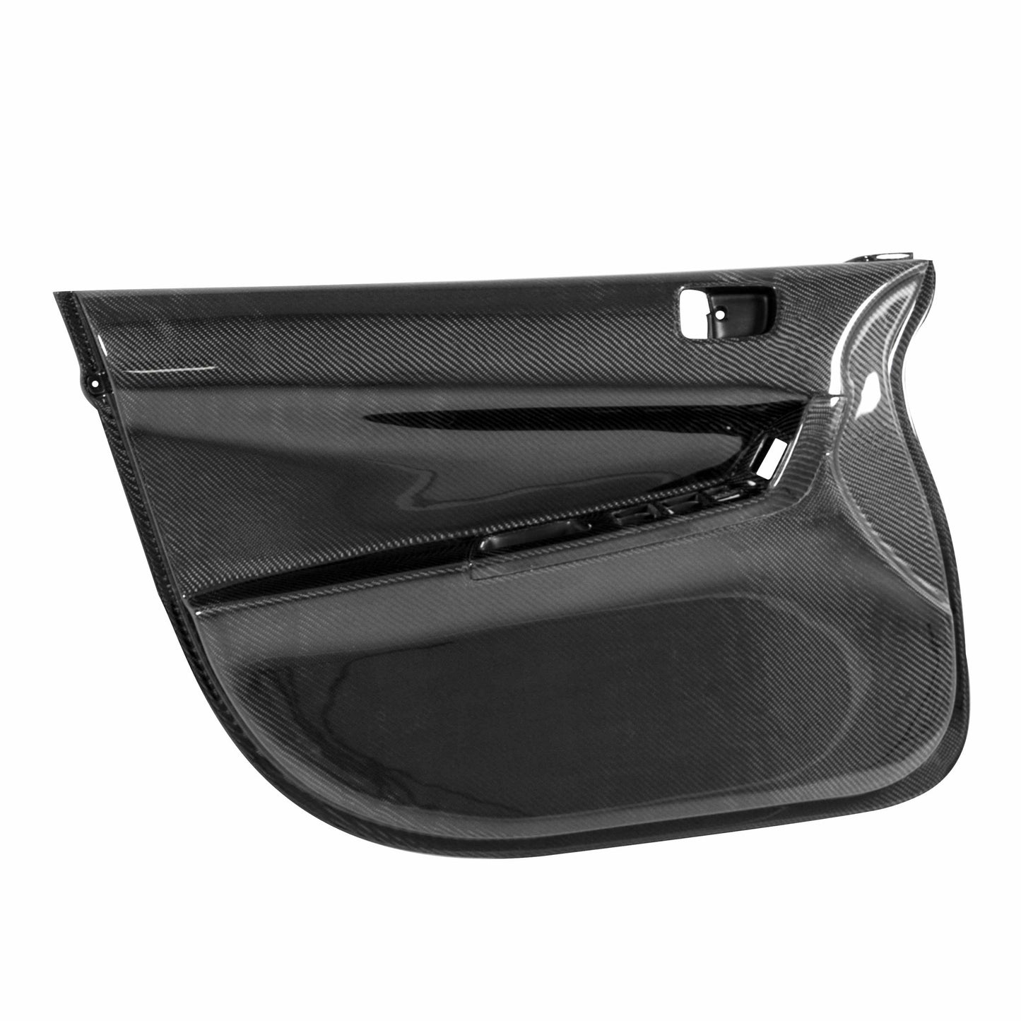 Seibon 08-12 Mitsubishi Evo Carbon Fiber Front Door Panels DP0809MITEVOX-F