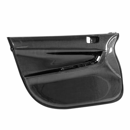 Seibon 08-12 Mitsubishi Evo Carbon Fiber Front Door Panels DP0809MITEVOX-F