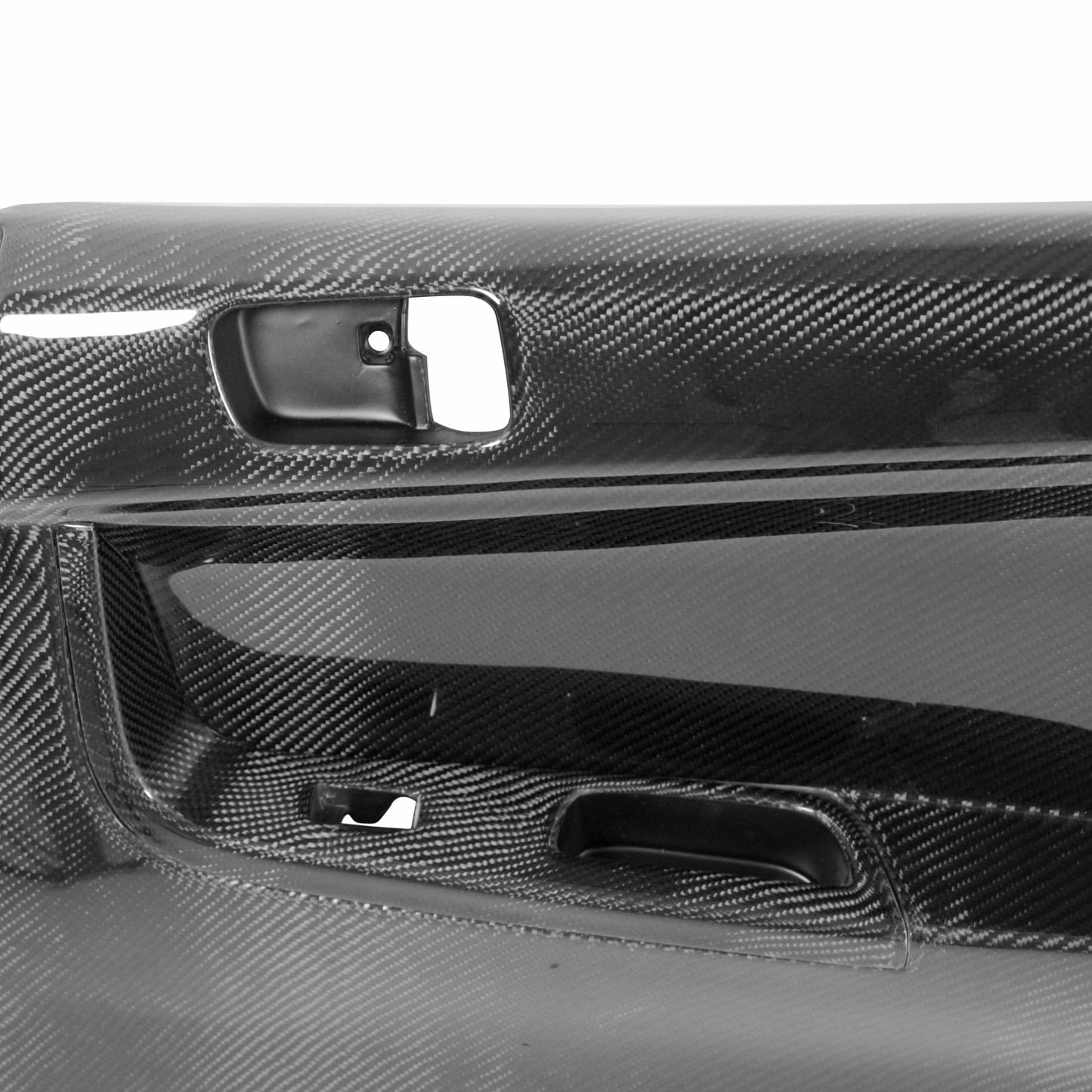 Seibon 08-12 Mitsubishi Evo Carbon Fiber Rear Door Panels DP0809MITEVOX-R