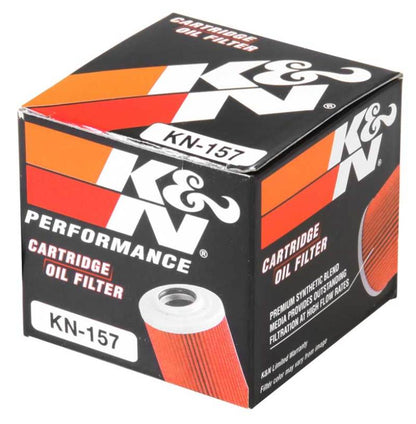 K&N Oil Filter 1.625in OD x 2.063in H for 99-07 KTM 250/400/450/520/525/540/625/660/690 (2nd Filter) KN-157