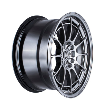 Enkei NT03+M 18x9.5 5x108 40mm Offset 72.6mm Bore Hyper Silver Wheel 3658953140HS