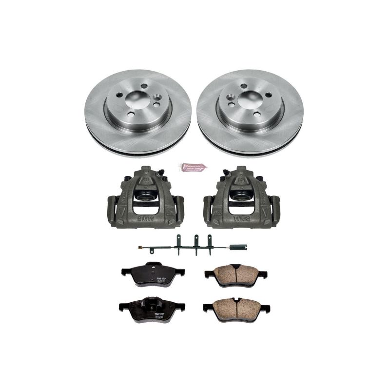 Power Stop Z17 Evolution Plus Stock Replacement Brake Kits with Calipers KCOE5780