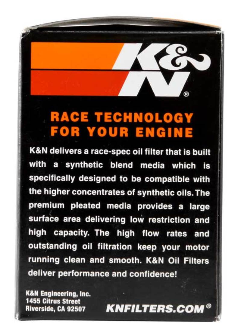 K&N Arctic Cat 2.688in OD x 3.344in H Oil Filter KN-621