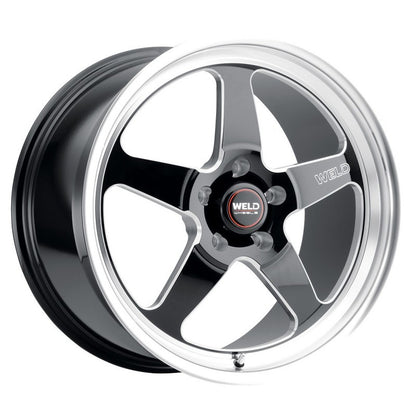 Weld Performance Ventura Drag Gloss Black Wheels S1558C067N23