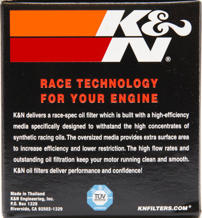 K&N Suzuki / Arctic Cat / Cagiva / Kawasaki / Kymco / Aprilia 2.813in OD x 3.031in H Oil Filter KN-138