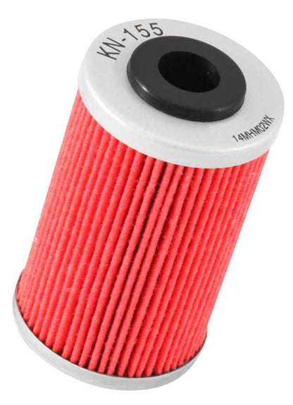 K&N KTM / Husaberg / Betamotor / Polaris 1.625in OD x 0.438in ID x 2.719in H Oil Filter KN-155