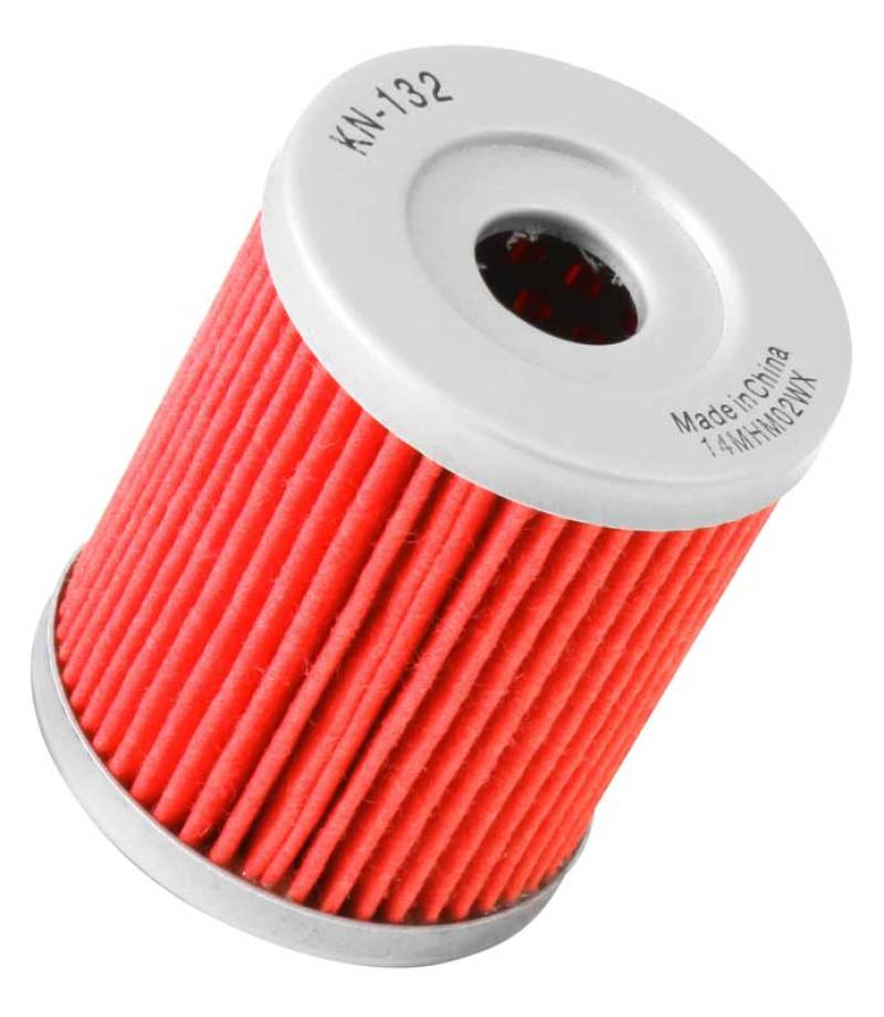 K&N Suzuki / Arctic Cat / Kawasaki / Yamaha 1.75in OD x 2.125in H Oil Filter KN-132
