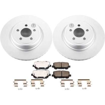 Power Stop Z17 Evolution Plus GEOMET Coated Brake Kits CRK7052