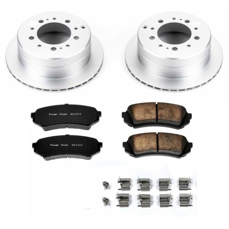 Power Stop Z17 Evolution Plus GEOMET Coated Brake Kits CRK1134