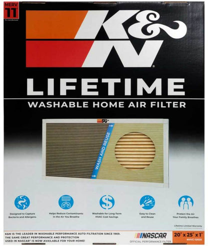 K&N HVAC Filter - 20 x 25 x 1 HVC-12025