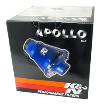 K&N Universal Apollo Black Cold Air Intake - 70mm OD FLG PP RC-5052AB