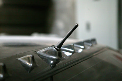 Agency Power Universal Billet Shorty Antenna - Black AP-UNI-600BLK