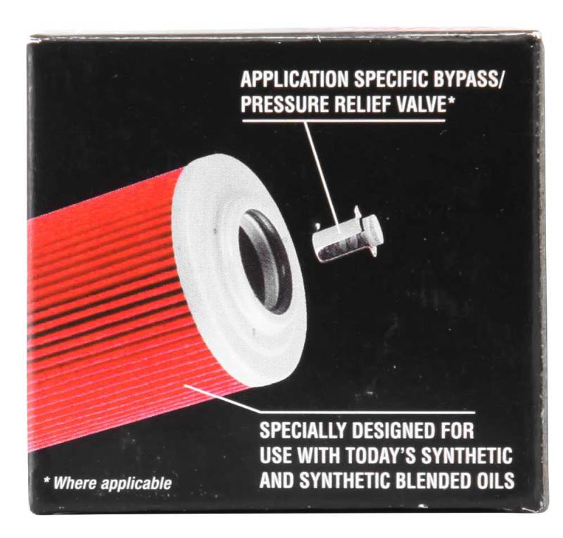 K&N Oil Filter 1.625in OD x 2.063in H for 99-07 KTM 250/400/450/520/525/540/625/660/690 (2nd Filter) KN-157