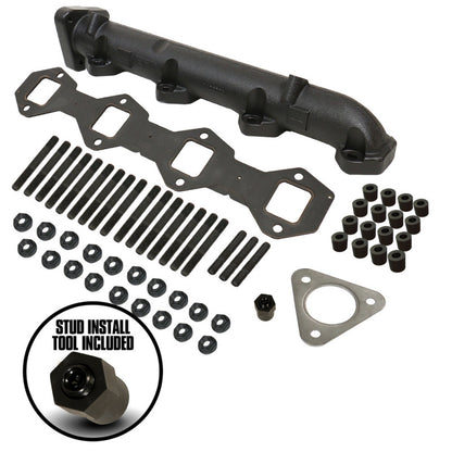 BD Diesel Driver Side Exhaust Manifold Kit - Ford 2011-2016 F250/F350 6.7L PowerStroke 1043006