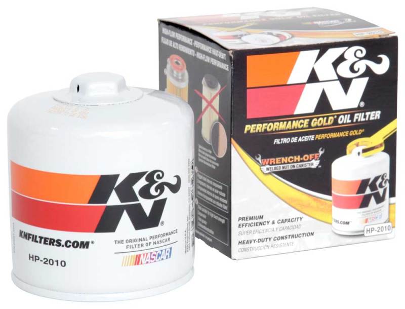K&N Oil Filter OIL FILTER; AUTOMOTIVE HP-2010
