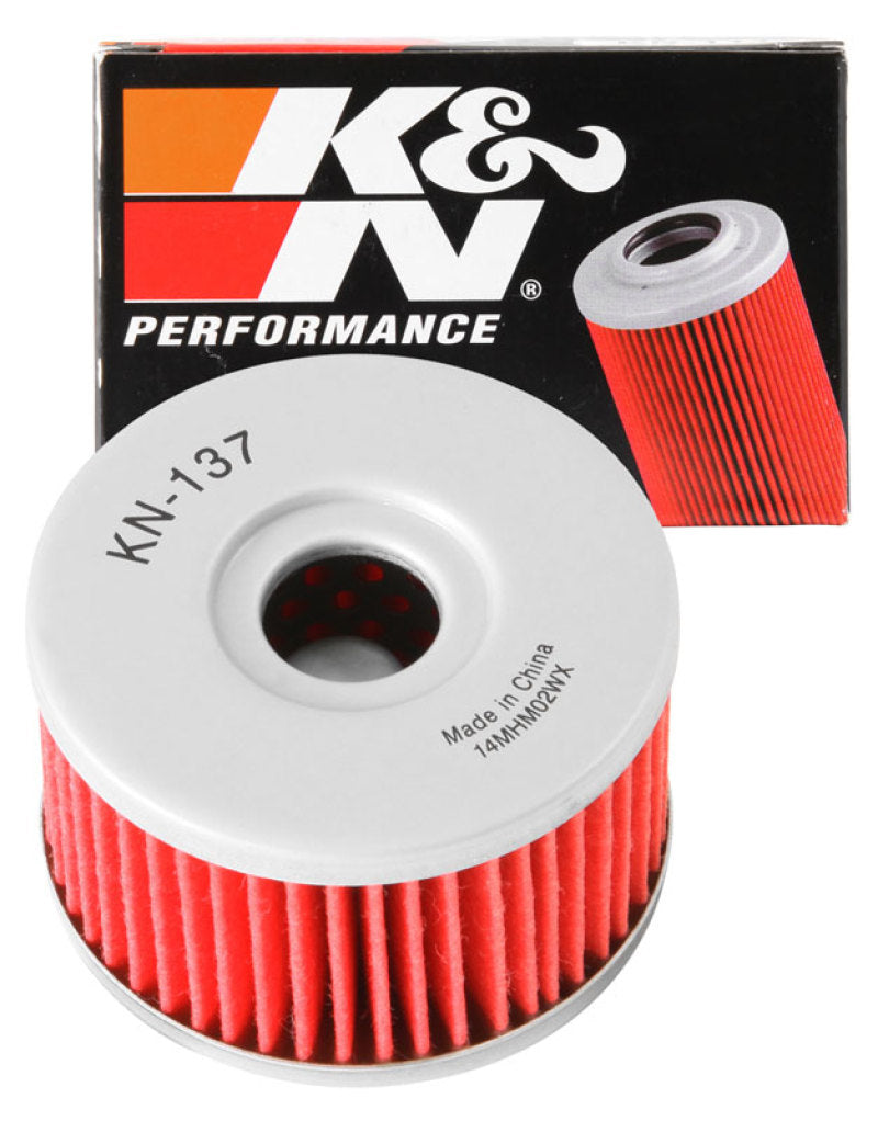 K&N Suzuki 2.375in OD x 1.469in H Oil Filter KN-137