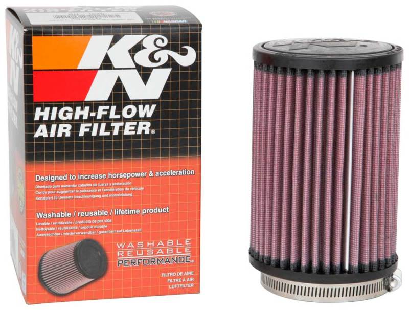 K&N Filter Universal Rubber Filter 2 7/8 inch Flange 4 inch OD 6 inch Height RU-1620