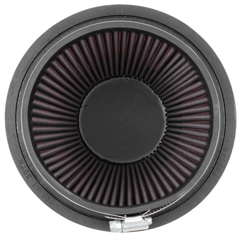 K&N Filter Universal Rubber Filter 5 inch Flange 6 1/2 inch Base 4 3/8 inch Top 7 inch Height RU-2800