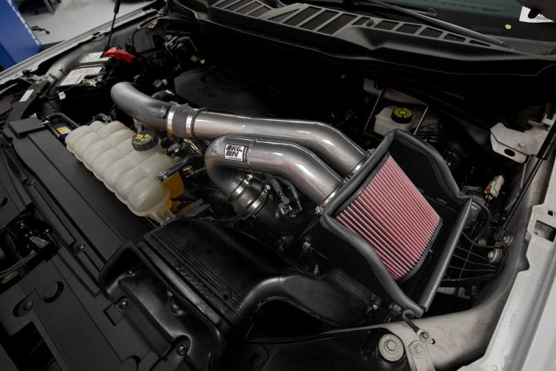 K&N 2015-22 Ford F-150 3.5L V6 Performance Air Intake System 77-2617KC
