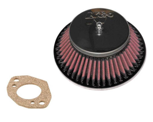 K&N Custom Racing Assembly - Round Tapered - Red 1.375in Neck Flange - 2.25in Over Height 56-9320